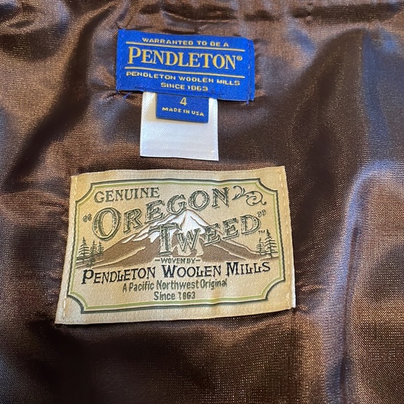 *New* Pendleton Women’s Plaid Short Wool Skirt - Picture 3 of 7